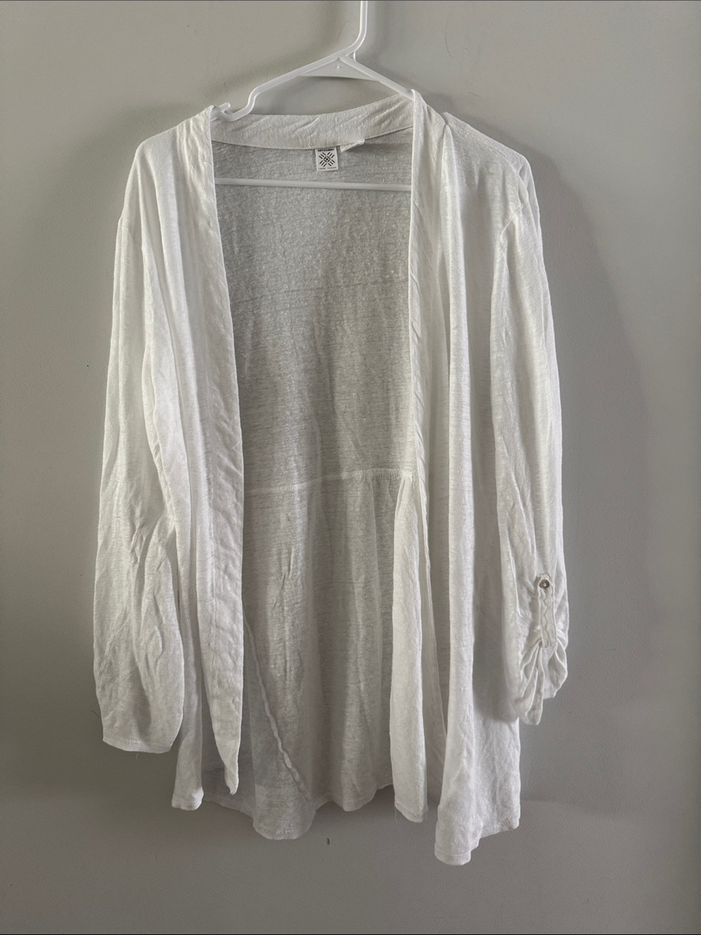 Artisan Ny White Linen Top